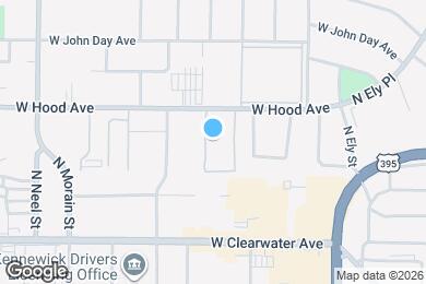 Map image of the property - 3121 W Hood Ave