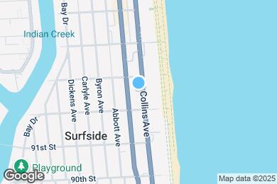 Map image of the property - 9248 Collins Ave