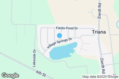 Map image of the property - 253 Village Springs Dr
