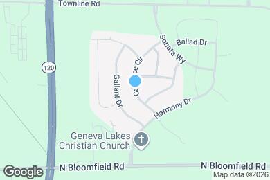 Map image of the property - 401 Cadence Cir