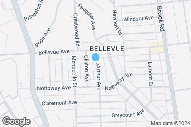 Map image of the property - The Bellevue