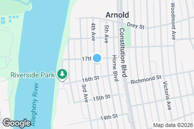 Map image of the property - 1624 4th Ave