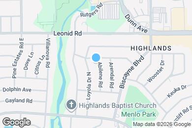 Map image of the property - 10576 Abilene Rd