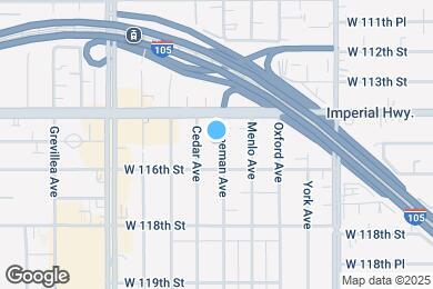 Map image of the property - 11447 Freeman Ave