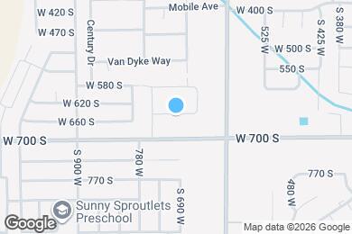 Map image of the property - 697 W 660 S