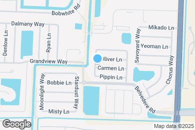 Map image of the property - 10431 Carmen Ln