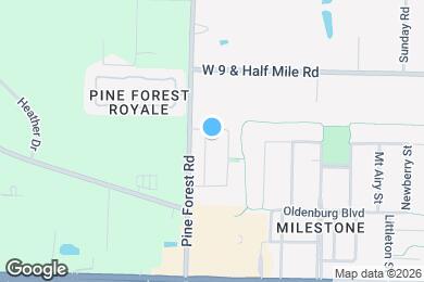 Map image of the property - 1108 Sweetbriar St