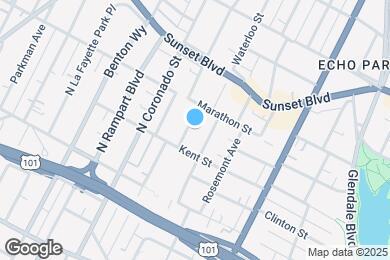 Map image of the property - 824 Coronado Ter