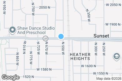Map image of the property - 1779 N 550 W