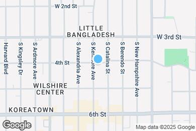 Map image of the property - 400 S Kenmore Ave