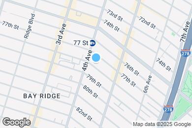 Map image of the property - 421 78th St