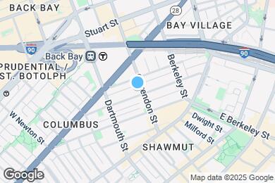 Map image of the property - 75 Appleton St