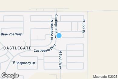Map image of the property - 4667 E Meadow Mist Ln