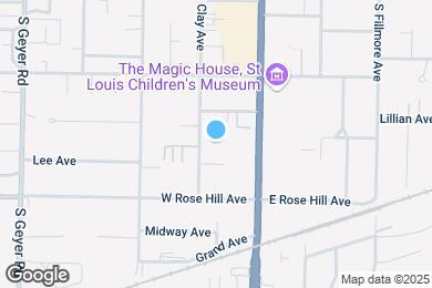 Map image of the property - 550 S Clay Ave