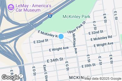 Map image of the property - 624 E 32nd St