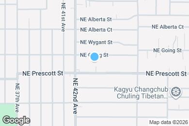 Map image of the property - 4362 NE Going St