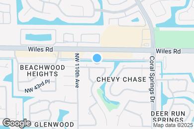 Map image of the property - 10871 NW 45th St