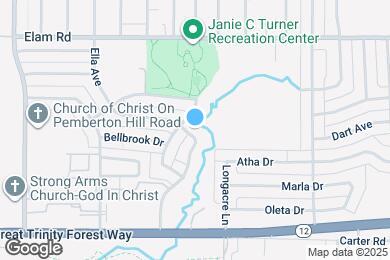 Map image of the property - 246 Creek Cove Dr