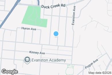 Map image of the property - 3329 Bevis Ave