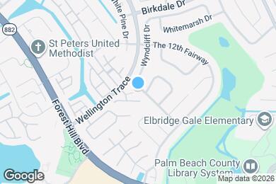 Map image of the property - 1581 Wyndcliff Dr