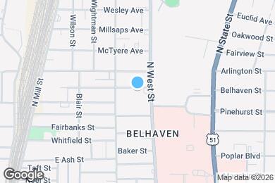 Map image of the property - 343 Adelle St