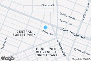 Map image of the property - 3914 Maine Ave