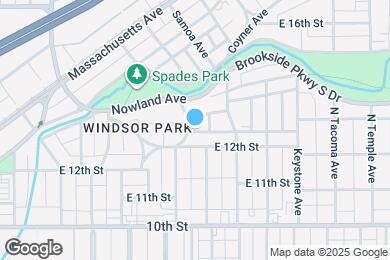 Map image of the property - 1235 Tecumseh St