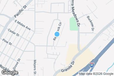 Map image of the property - 4869 Racetrack Cir