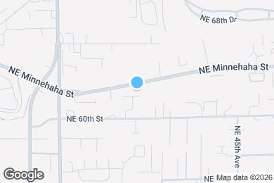 Map image of the property - 3818 NE 62nd St