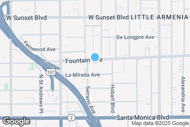 Map image of the property - 5342 Fountain Ave.