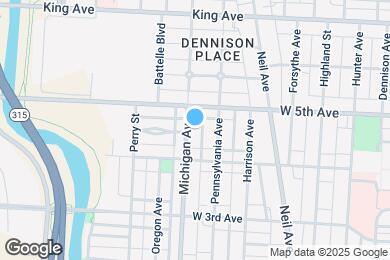 Map image of the property - 1256 Michigan Ave