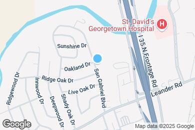 Map image of the property - 402 San Gabriel Blvd