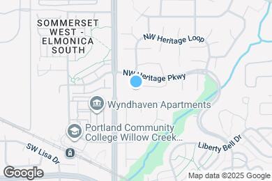 Map image of the property - Lineage at Willow Creek