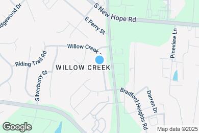 Map image of the property - 933 Willow Creek Dr