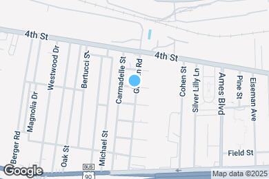 Map image of the property - 616 Garden Road