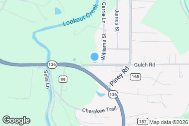 Map image of the property - 115 Gulch Rd