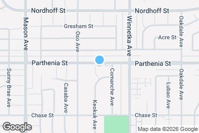 Map image of the property - 8666 Keokuk Ave