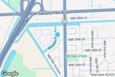 Map image of the property - 2901 NW 9th Ter