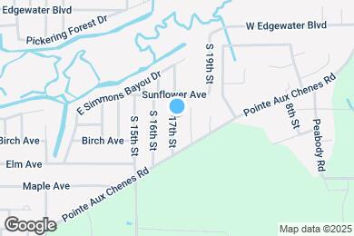 Map image of the property - 2134 S 17th St