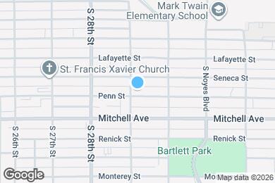 Map image of the property - 2905 Penn St