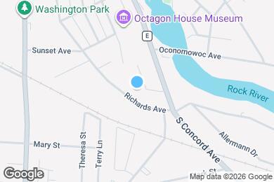 Map image of the property - 1031 Richards Ave