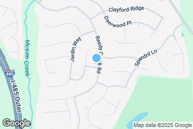 Map image of the property - 6925 Reedy Creek Rd