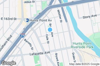 Map image of the property - 8 Thieriot Ave