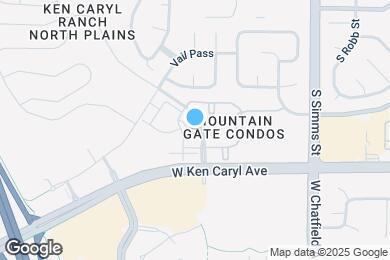 Map image of the property - 7429 S Alkire St