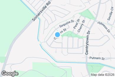 Map image of the property - 2421 Cypress St