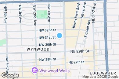 Map image of the property - 28 NW 31st St
