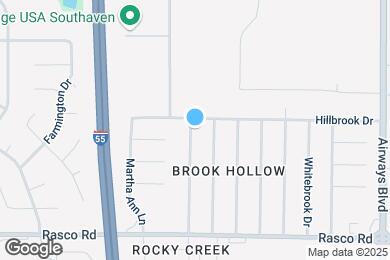 Map image of the property - Welcome to your new home in Southaven, MS!