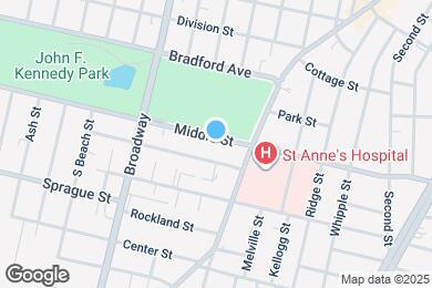 Map image of the property - 671 Middle St