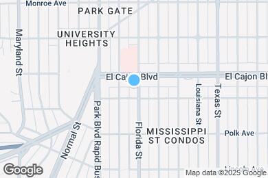 Map image of the property - 4224 Florida Street