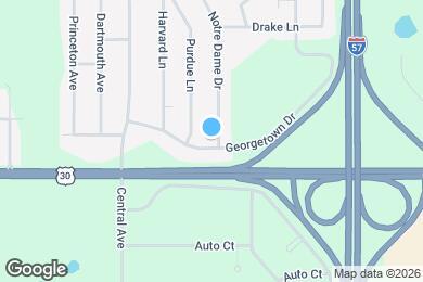 Map image of the property - 5434 Georgetown Dr